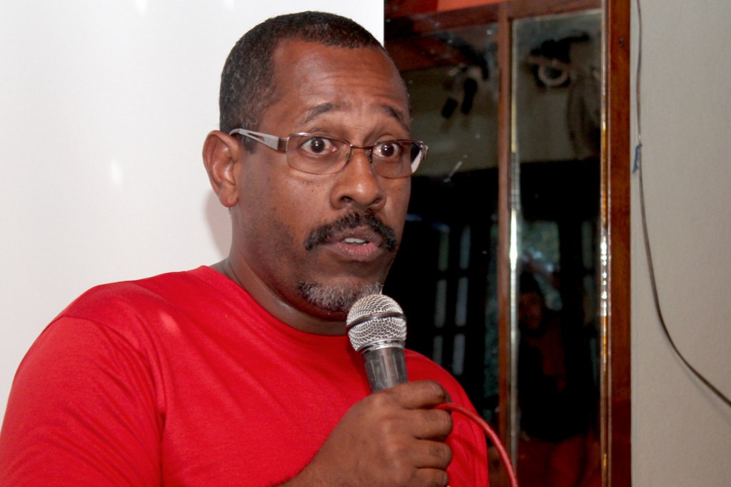 O diretor do Departamento de Promoção da Igualdade Racial do Sindicato, José Carlos dos Santos