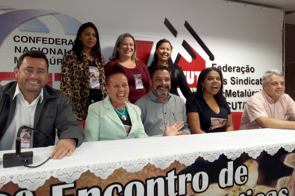 O Sindicato dos Metalúrgicos de Pinda participou do encontro (Foto: Divulgação)