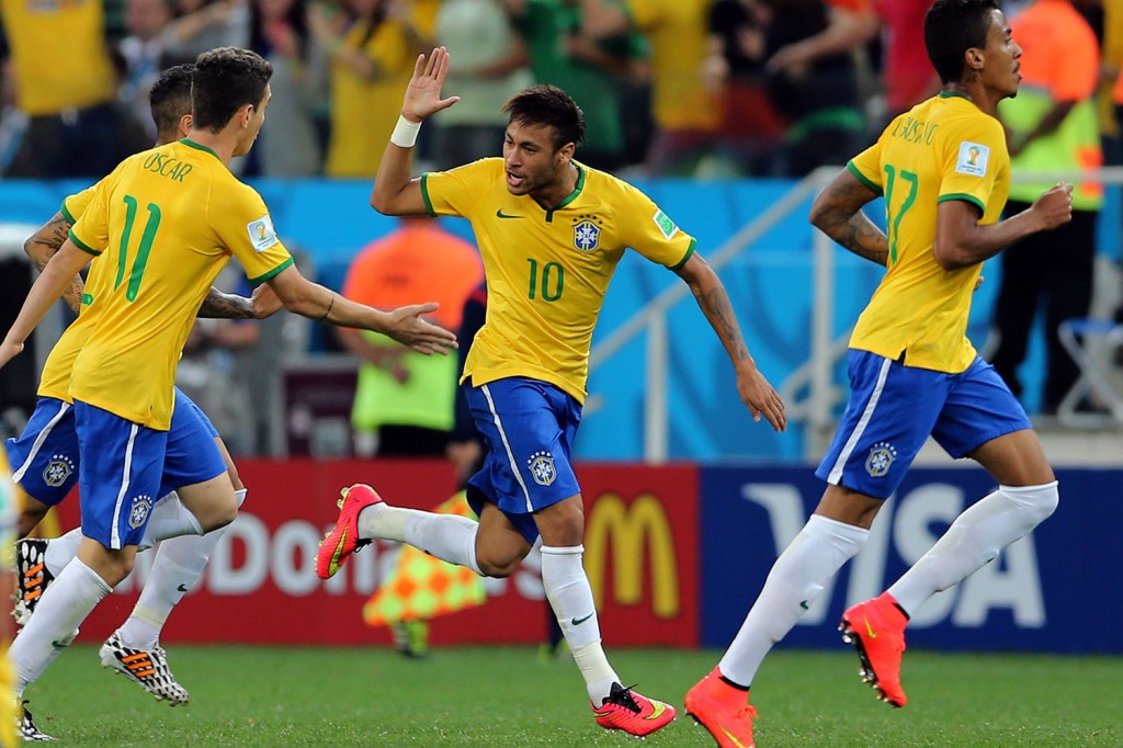 Lance do jogo entre Brasil e Croácia, válido pela abertura da Copa do Mundo 2014, na Arena Corinthians, em São Paulo, SP. FOTO: Jefferson Bernardes