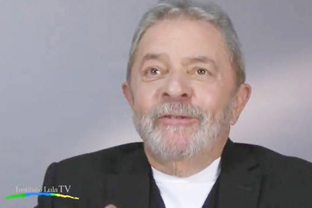 Imagem do vídeo produzido pelo Instituto Lula