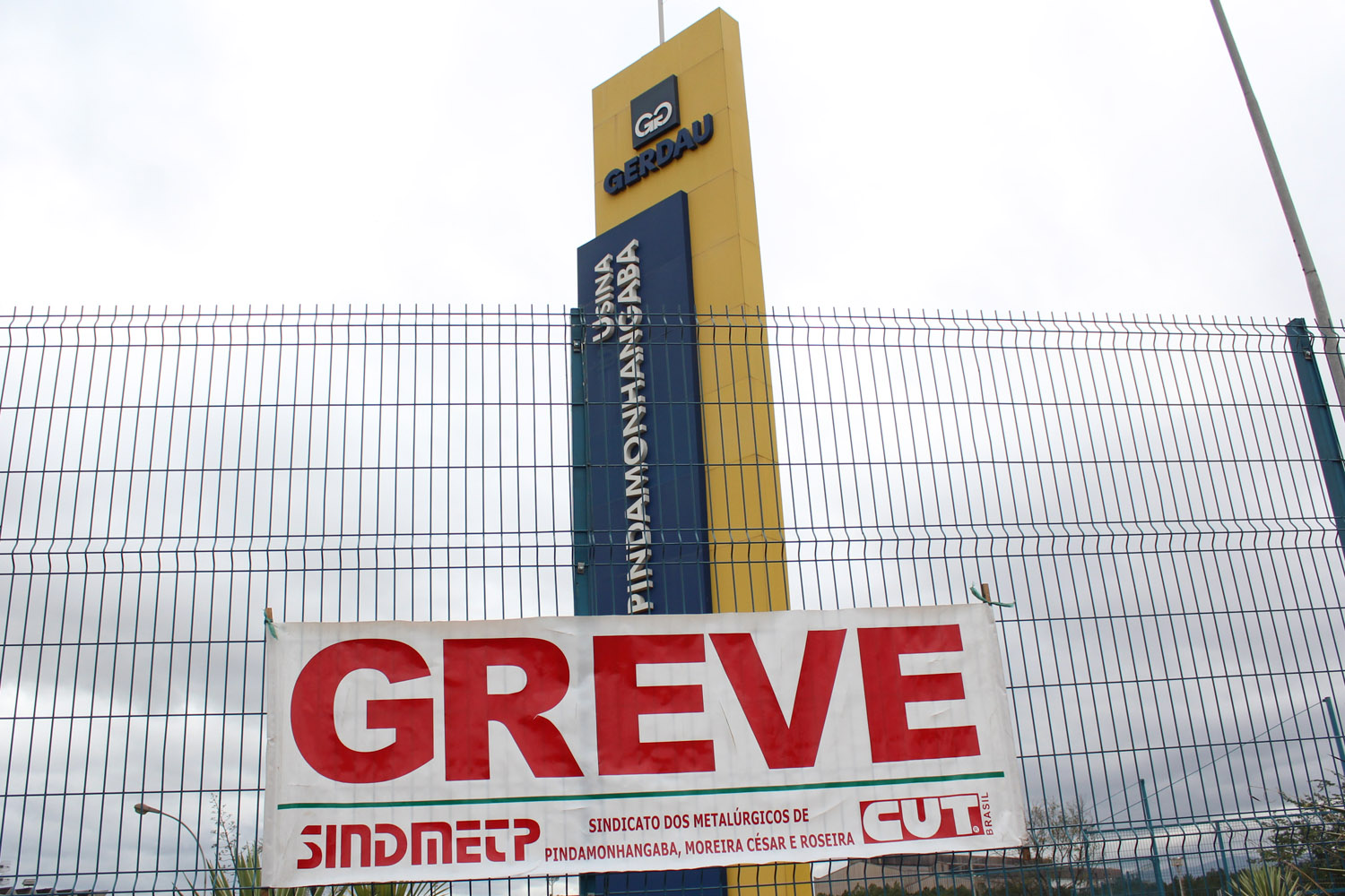 Gerdau de Pinda entra em greve nesta sexta-feira pela Campanha Salarial