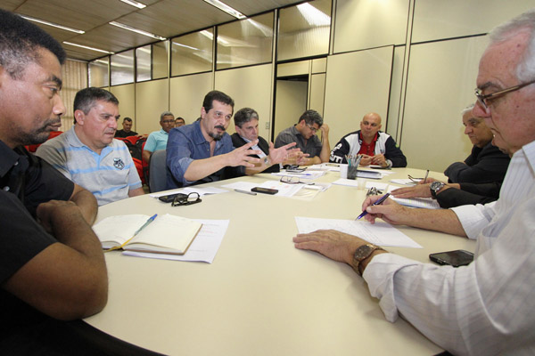 Primeira rodada de negociações da campanha salarial com os sindicatos patronais do Grupo 8. Foto: Edu Guimarães/SMABC