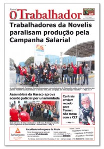 Jornal O Trabalhador.Edição 86.Agosto de 2016.indd
