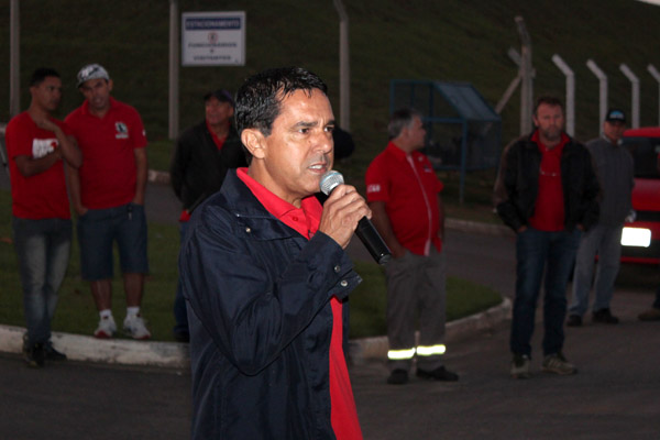 O dirigente sindical José Ivanez - Gato
