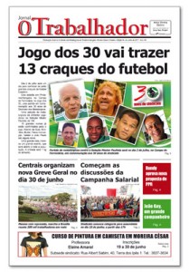 Jornal O Trabalhador.Edição 94.Junho de 2017.indd