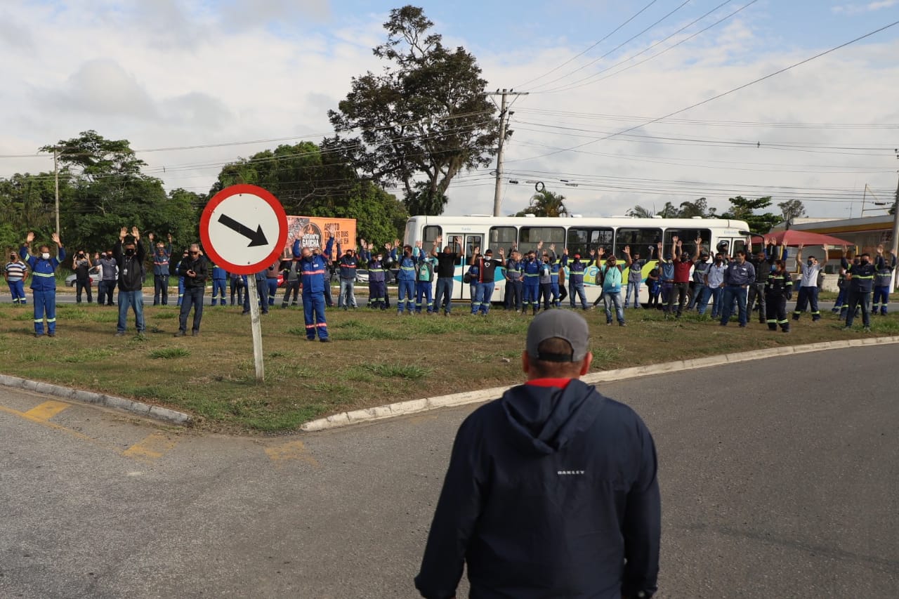 Trabalhadores da GV do Brasil fazem paralisação pela Campanha Salarial