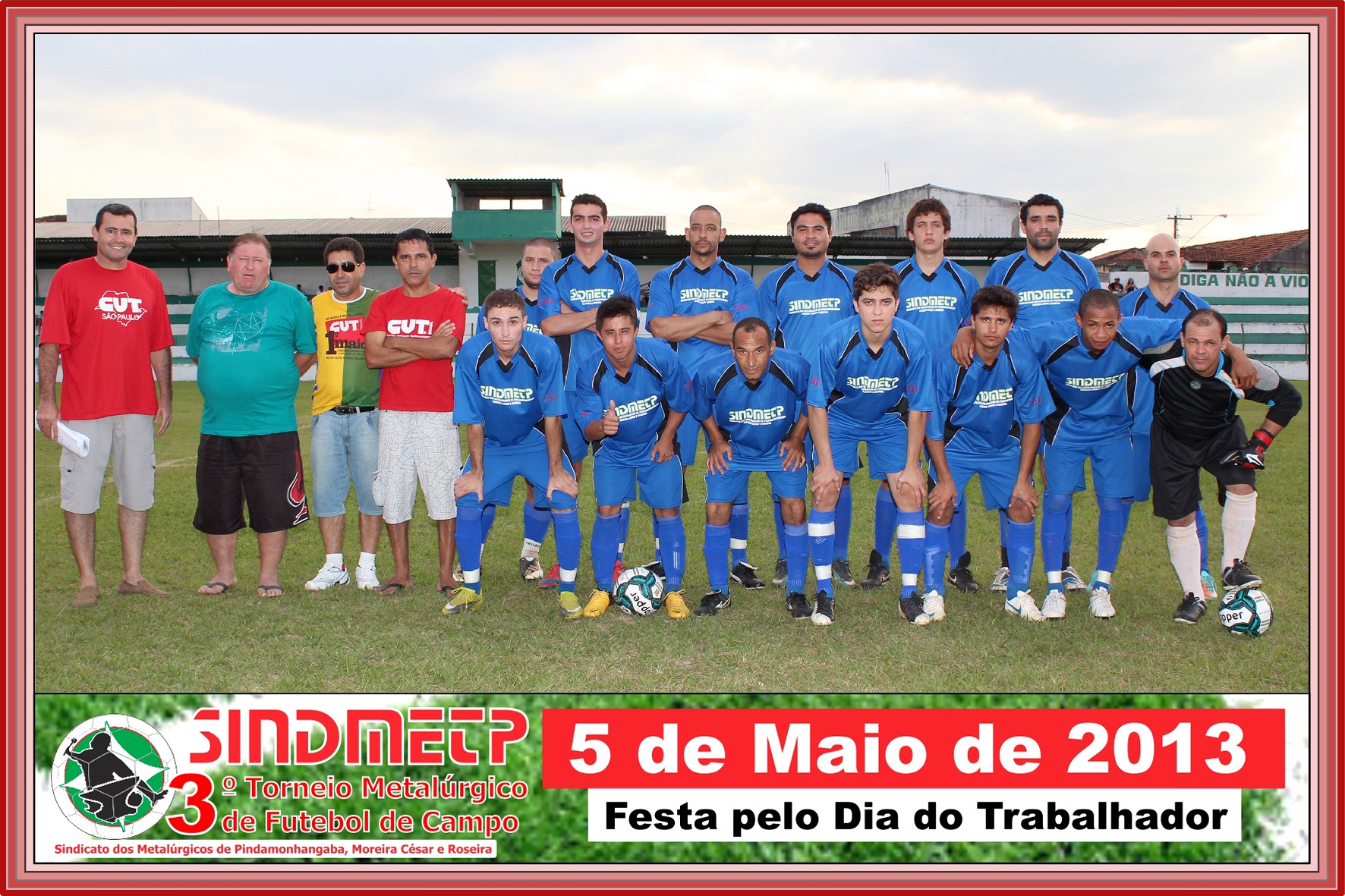 Confab Equipamentos - Equipe que jogou a final do torneio