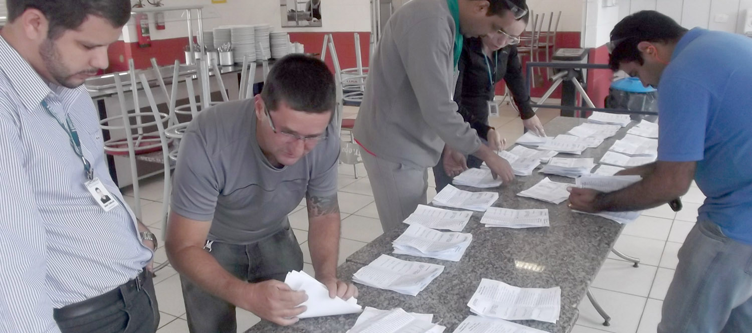 Reintegrado, Rincão é o mais votado na eleição da Cipa na Incomisa