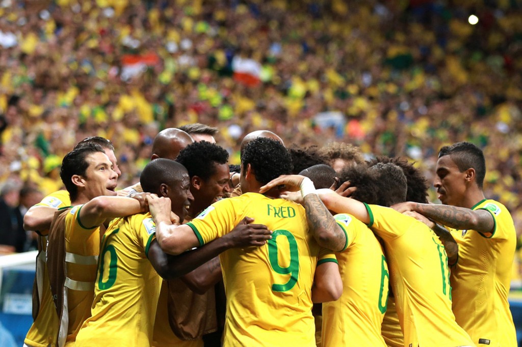 Partida Brasil e Camarões no Mané Garrincha (Crédito foto: Danilo Borges-Portal da Copa)