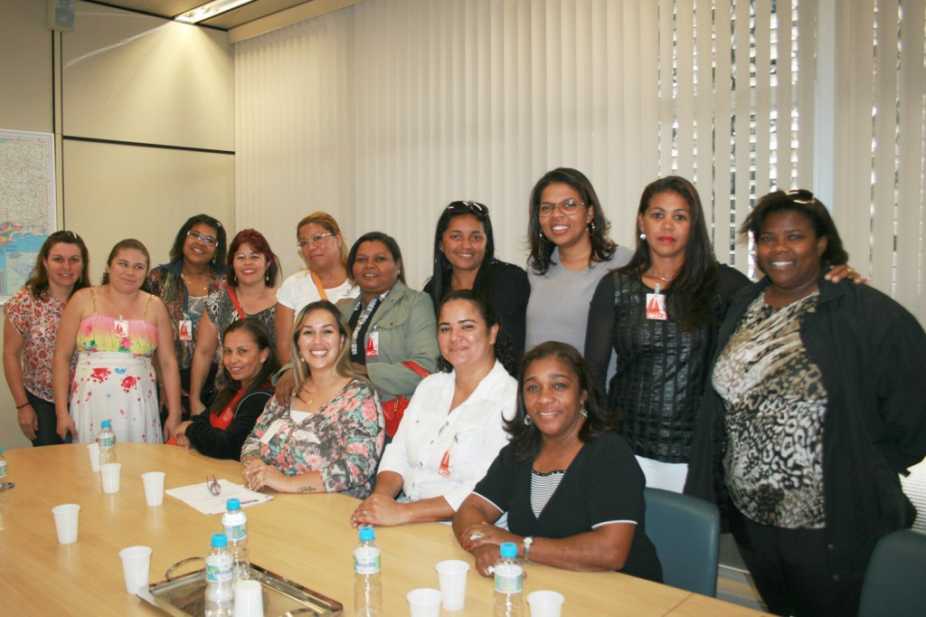 Foto: Reunião do Coletivo de Mulheres da FEM-CUT/SP (crédito: Mídia Consulte) 