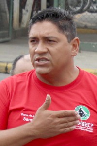Francisco Sampaio, dirigente sindical na Latasa