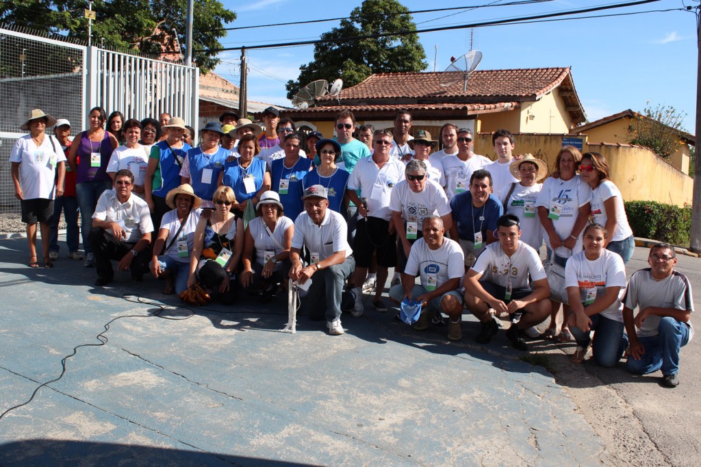 Equipe de voluntários que participou da última edição da campanha