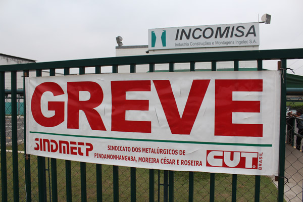 Trabalhadores da Incomisa entram em greve pela Campanha Salarial