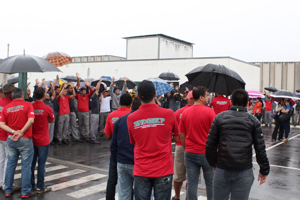 Greve pela Campanha Salarial na Incomisa continua