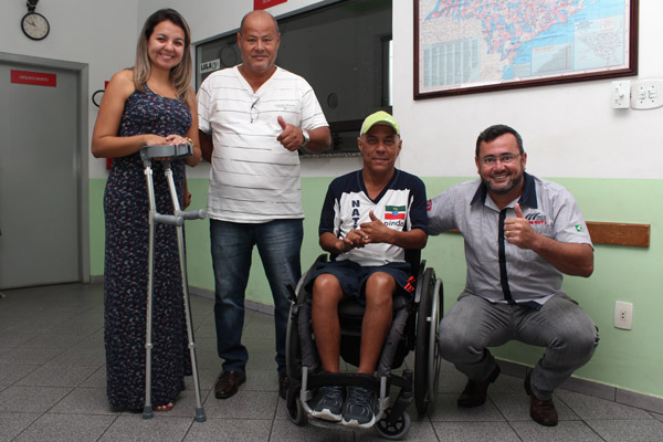 Jéssica Claro, Ronaldo Pit Bull, Serginho e Herivelto Vela; o Sindicato dos Metalúrgicos é um dos apoiadores da campanha