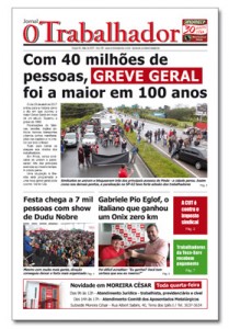 Jornal O Trabalhador.Edição 93.Maio de 2017.indd