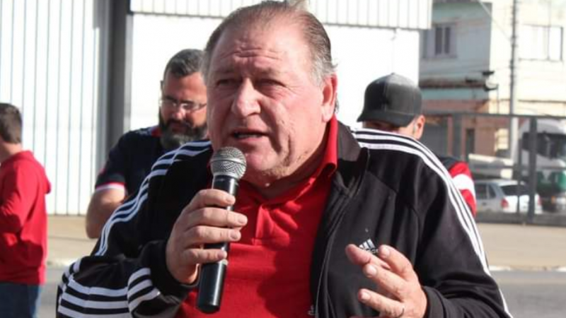 Homenagem a Renato Mamão, ex-presidente do sindicato